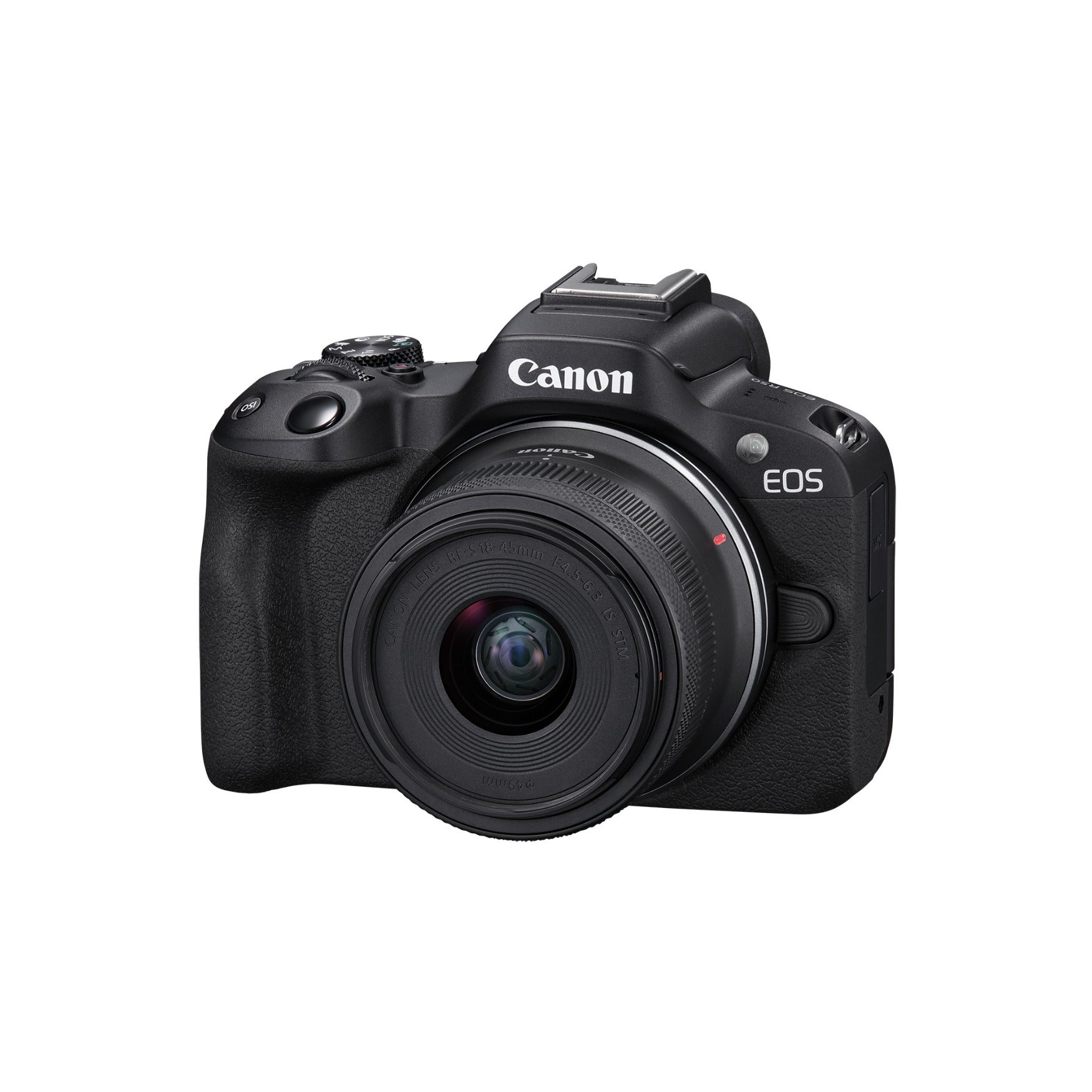 Canon EOS R50 Mirrorless Camera with 18-45mm Lens (Black) – Focus