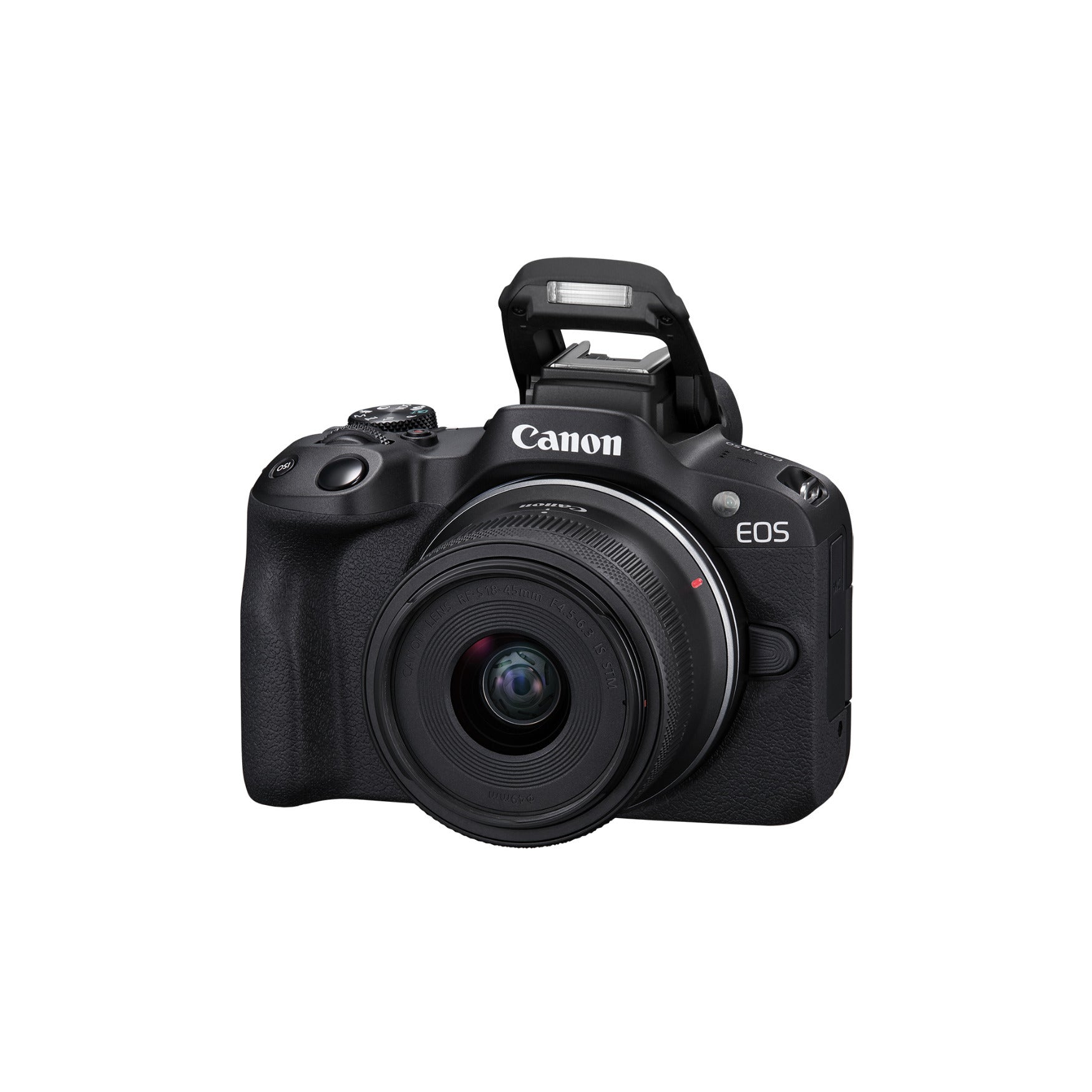 Canon EOS R50 Mirrorless Camera with 18-45mm Lens (Black) – Focus