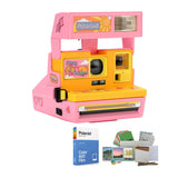 Polaroid 600 Instant Film Camera (Malibu Barbie) with Color Instant Film and Film Kit