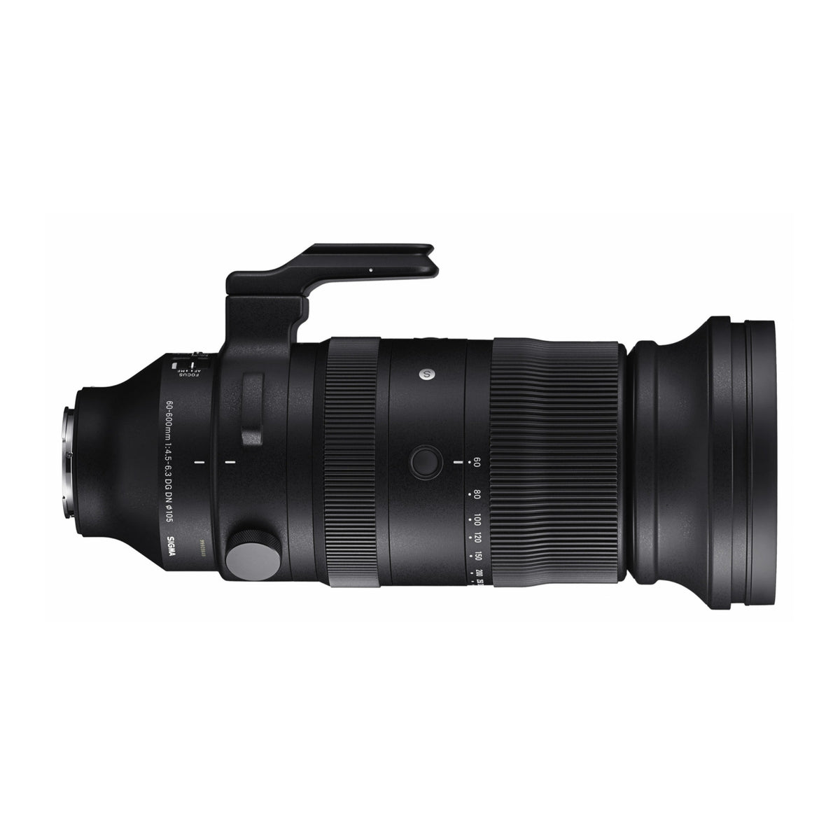 Sigma 60-600mm F4.5-6.3 DG DN OS Sports Lens for Sony E Mount with 1 TB Hard Drive, Lens Hood Bundle