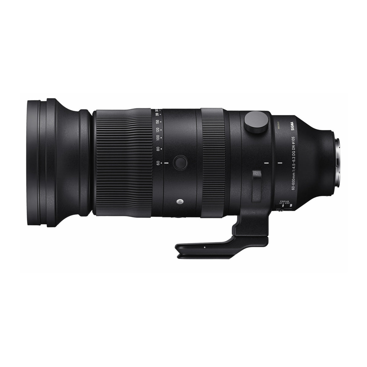 Sigma 60-600mm F4.5-6.3 DG DN OS Sports Lens for Sony E Mount with 1 TB Hard Drive, Lens Hood Bundle