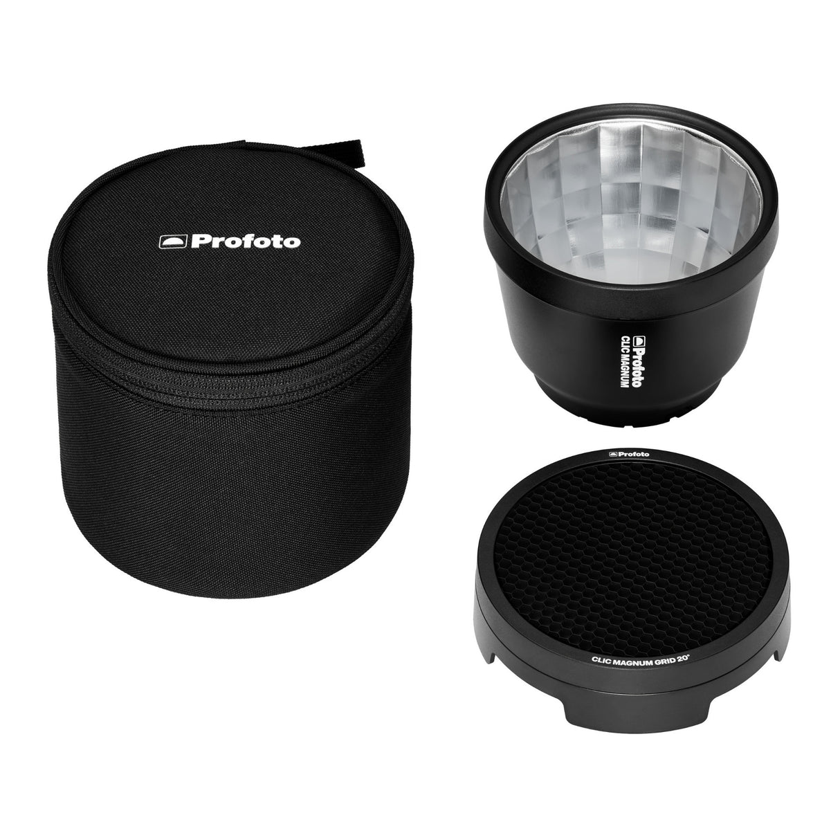 Profoto Clic Magnum Reflector with a Protective Case (Compatible with Profoto A Series Flashes)