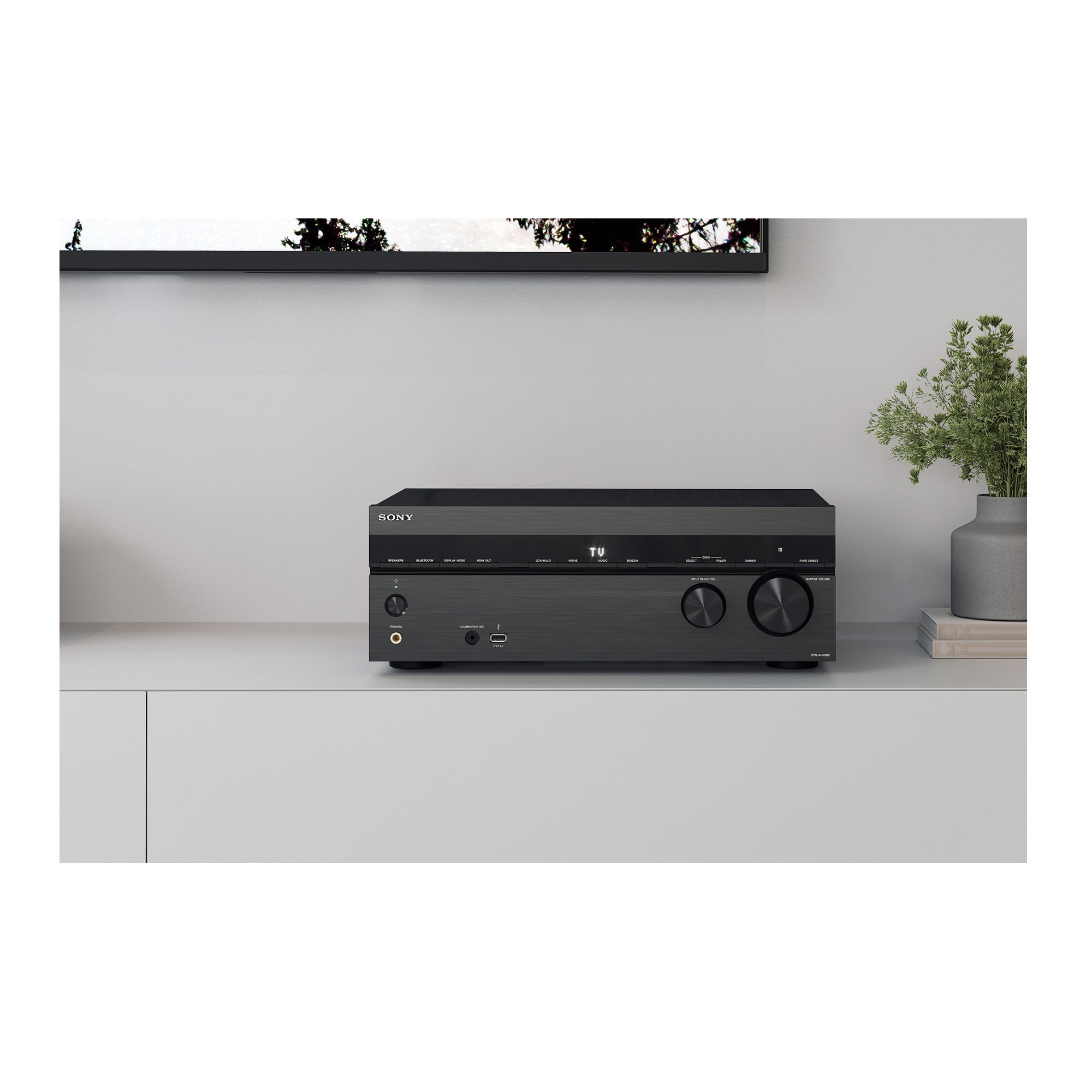 Sony STR-AN1000 7.2 Channel 8K AV Receiver with Dolby Atmos, and