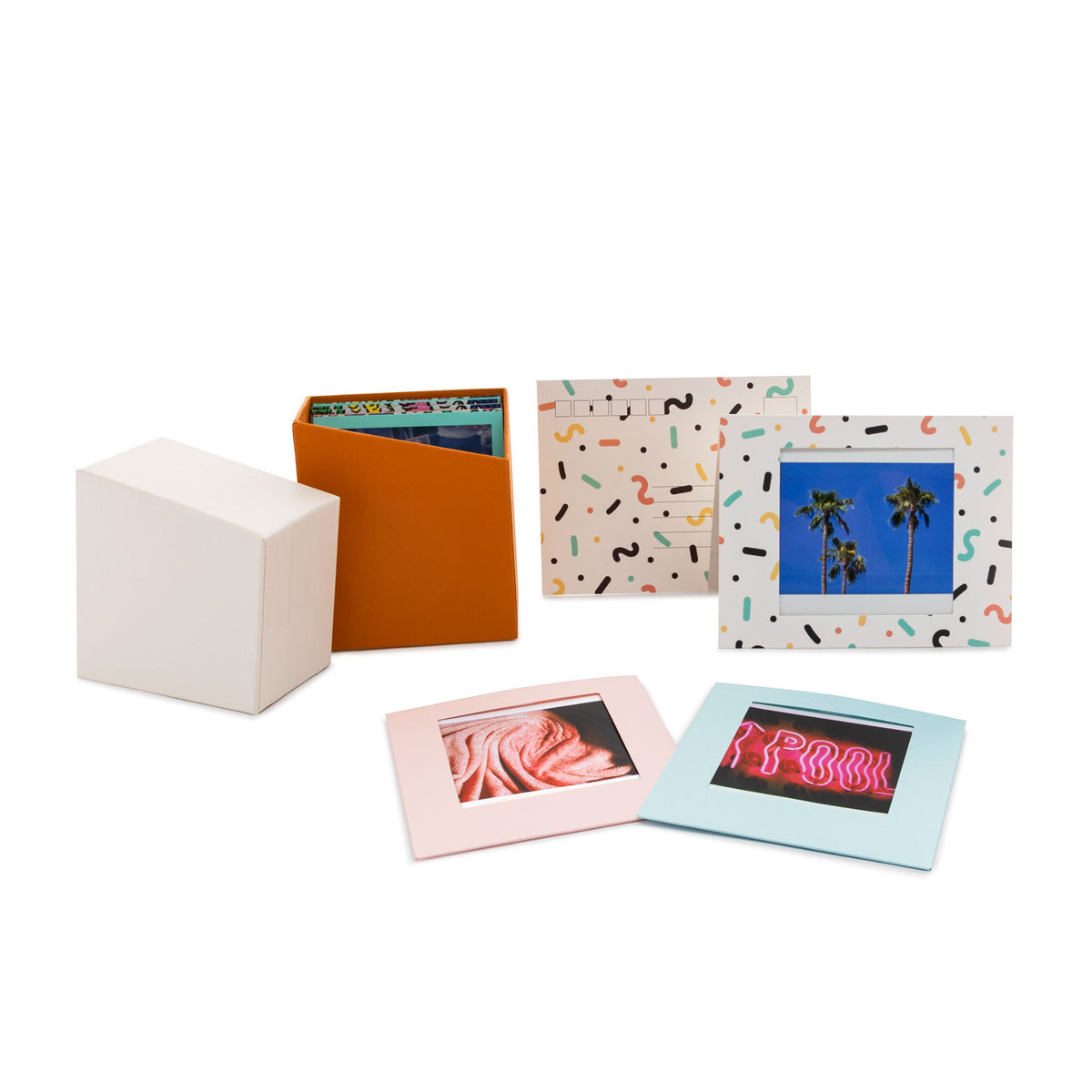 Focus Camera Film Kit for Polaroid i-Type, 600 and SX-70 with Magnetic/Hanging Frames, Storage Box