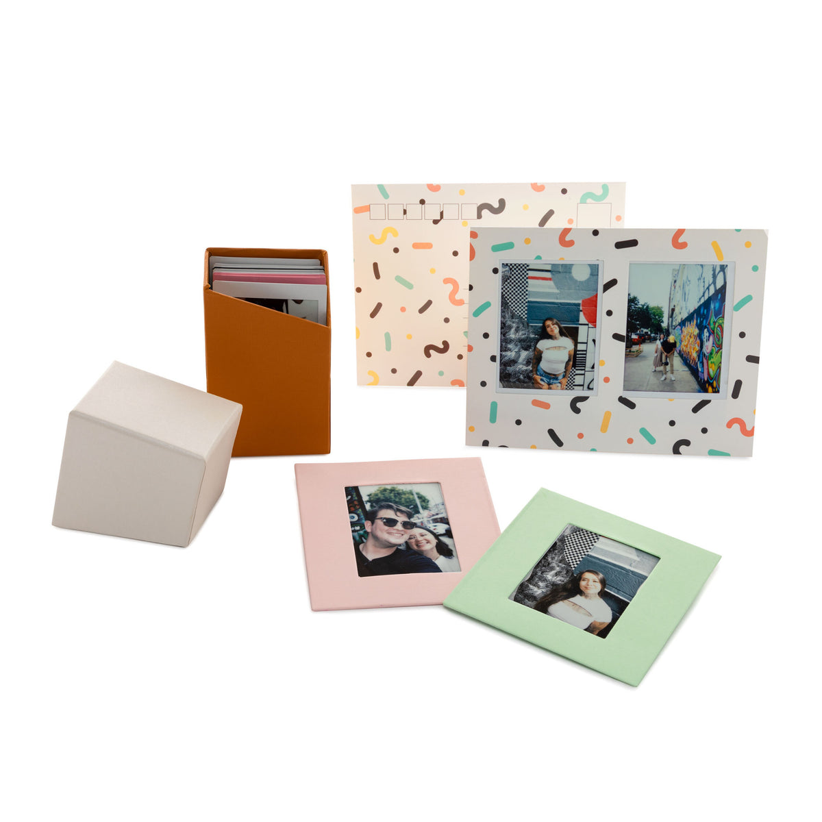 Focus Camera Instax Film Kit for Fujifilm Mini with 3 Magnetic and 10 Hanging Frames and Storage Box