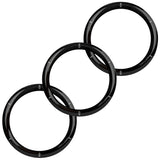 Focus 9H Tempered Glass Screen Protector Film for Garmin Venu 2 Plus (3-Pack)