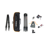 3 Legged Thing Punks Billy 2.0 Carbon Fiber Travel-Friendly Tripod Kit (Black)