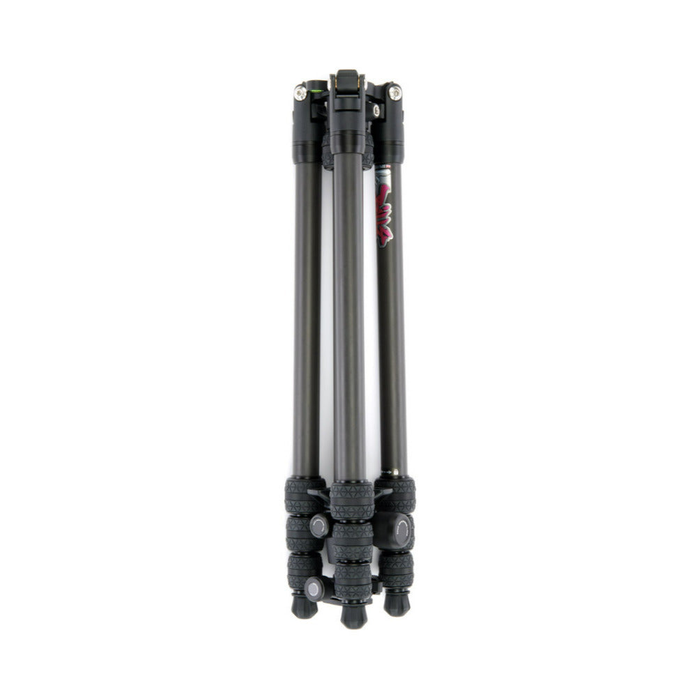 3 Legged Thing Punks Billy 2.0 Carbon Fiber Travel-Friendly Tripod Kit (Black)