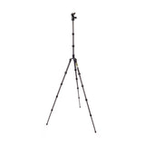 3-Legged Thing Legends Bucky Carbon Fiber Tripod Kit with AirHed Vu and 3 Detachable Legs (Black)