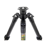 3-Legged Thing Legends Bucky Carbon Fiber Tripod Kit with AirHed Vu and 3 Detachable Legs (Black)