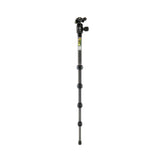 3-Legged Thing Legends Bucky Carbon Fiber Tripod Kit with AirHed Vu and 3 Detachable Legs (Black)