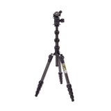 3-Legged Thing Legends Bucky Carbon Fiber Tripod Kit with AirHed Vu and 3 Detachable Legs (Black)