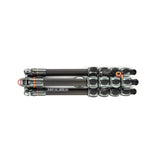 3-Legged Thing Albert 2.0 Carbon Fiber Tripod Kit with AirHed Pro and Three Detachable Legs (Gray)