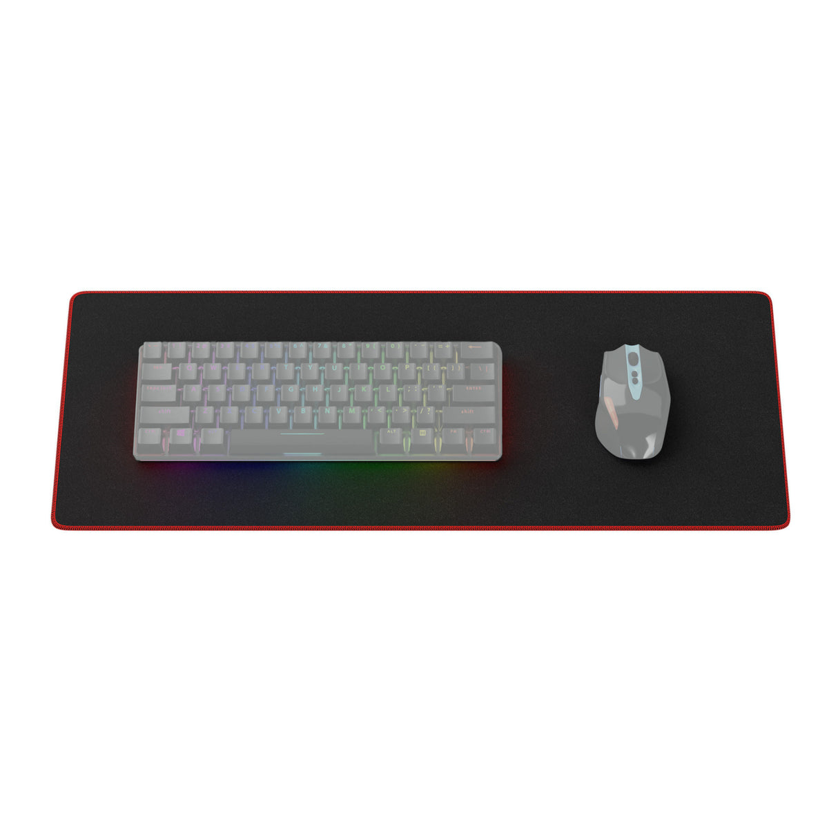 Kratos Power Non-Slip Rubber Base Extended Mouse Pad (2-Pack)