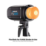 Westcott Reusable, Easy to Use, Easy to Store, Heat and Tear Resistant FlexiGels for FJ400 Strobe