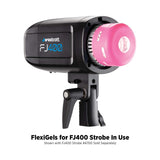 Westcott Reusable, Easy to Use, Easy to Store, Heat and Tear Resistant FlexiGels for FJ400 Strobe