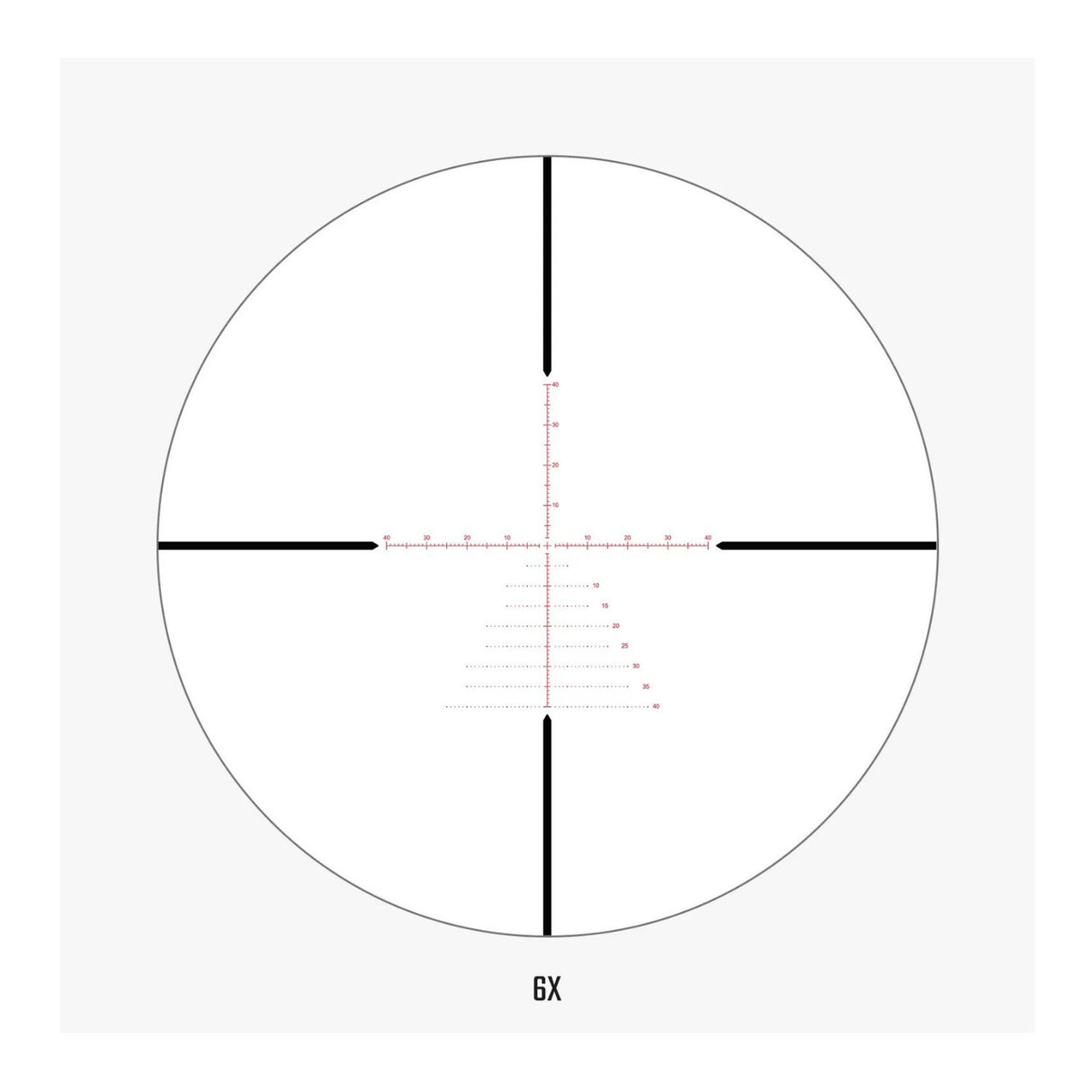 Athlon Optics Argos BTR Gen 2 6-24x50 Long Range, Precision Zero Stop, FMC Lenses Rifle Scope