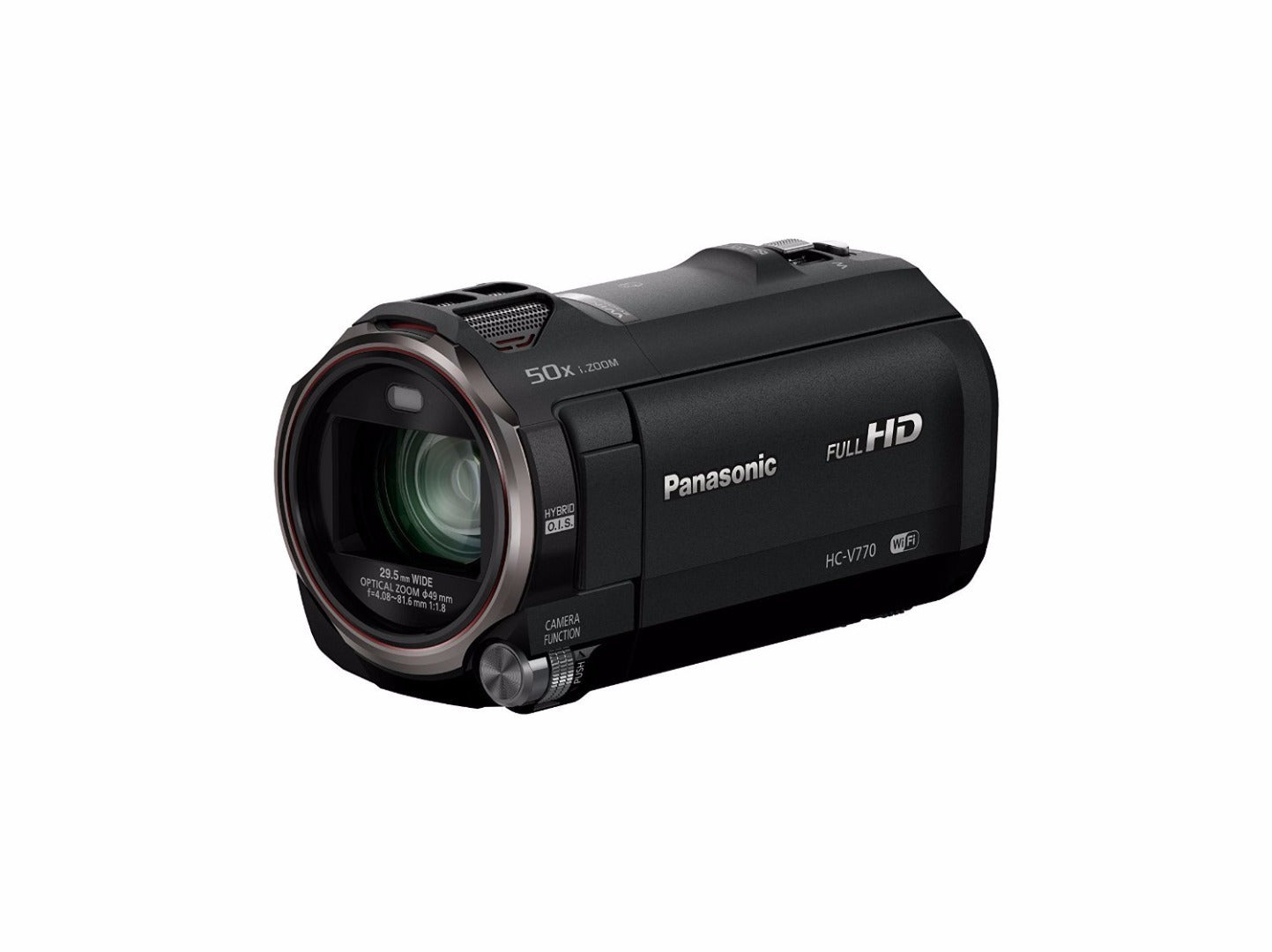 Panasonic Hc-VX870 4K Ultra HD Camcorder With 64GB SD Card and