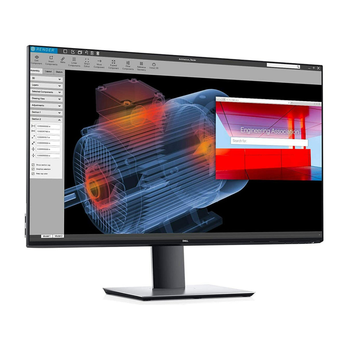 Dell UltraSharp 31.5-Inch 4K LED USB-C, HDMI, DisplayPort U3219Q Monitor