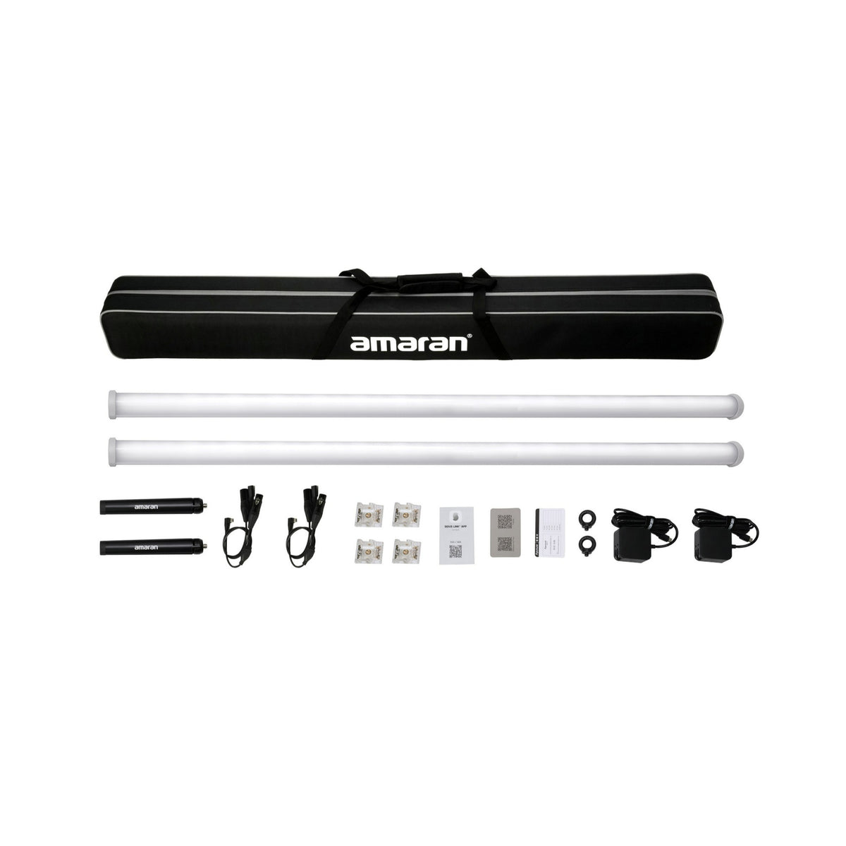Amaran RGBWW Color PT4c LED 4-Feet Pixel Tube with 16 Independently Controllable Pixels(2-Pack)