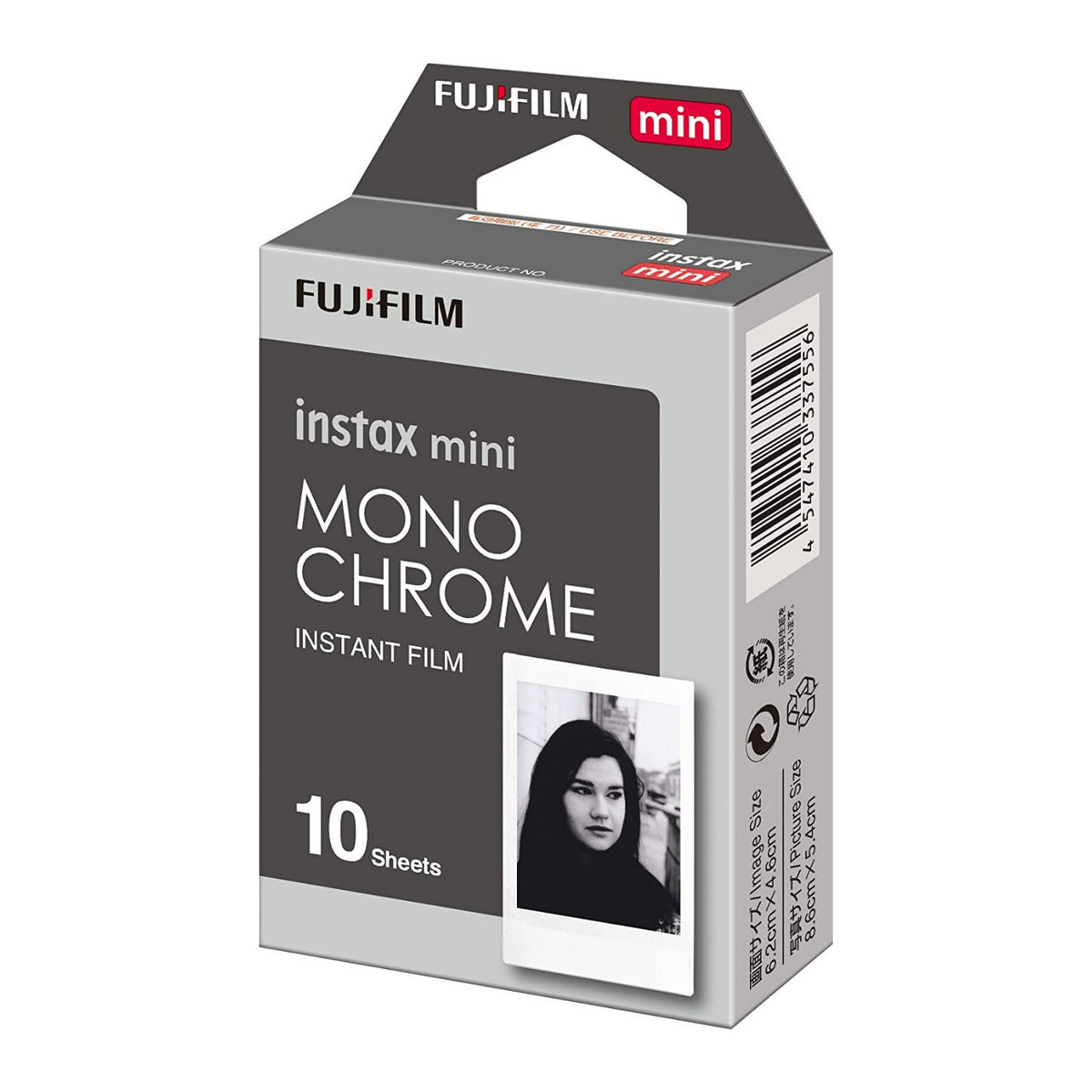 Fujifilm Instax Mini Monochrome Film (10 Exposures, Credit Card-Sized) 3-Pack