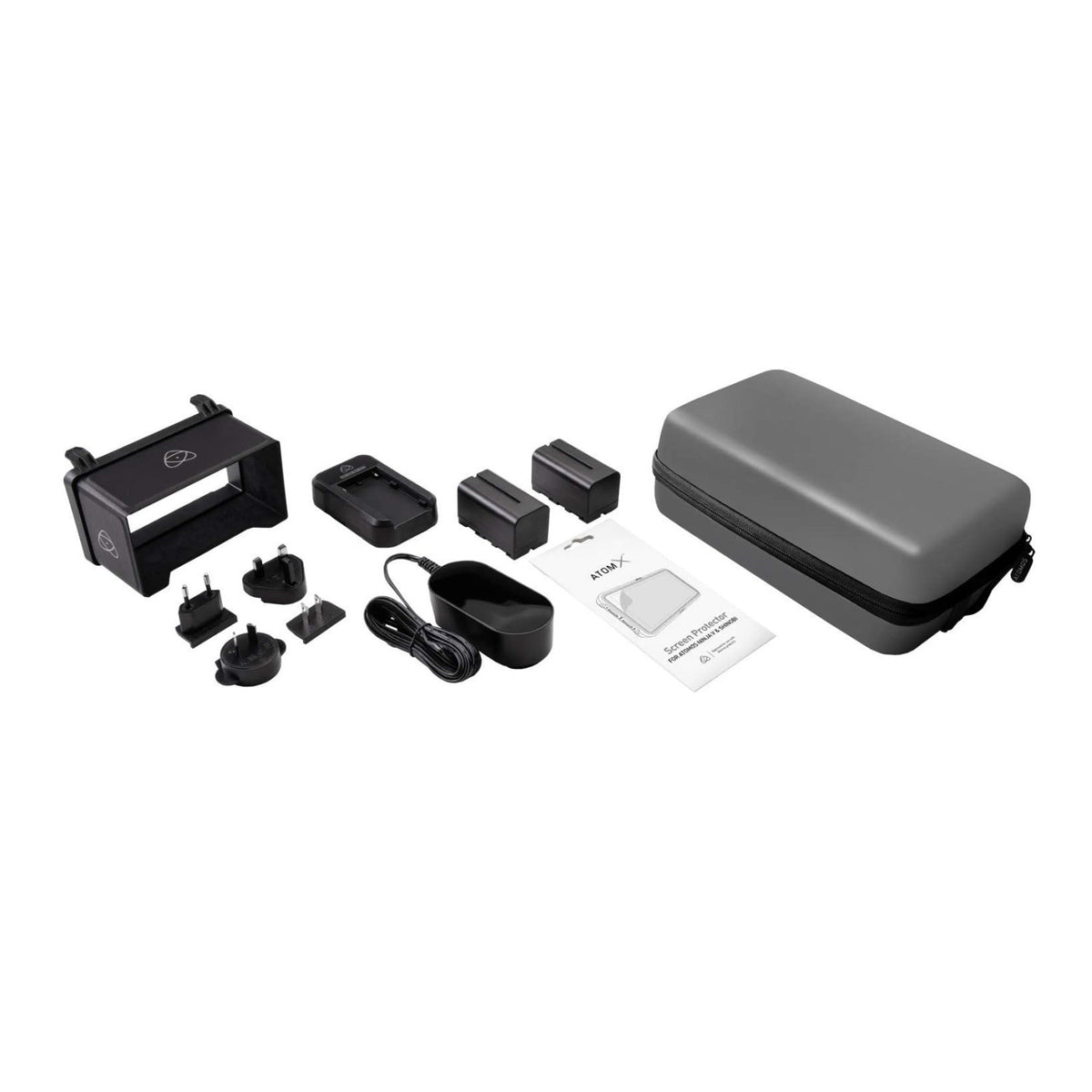 Atomos Shinobi 7-Inch 4K HDMI HDR Photo and Video Monitor w/Accessory Kit, Hard Drive Bundle