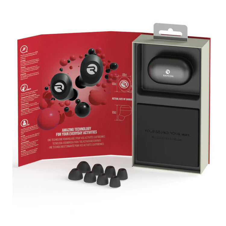 Raycon The Everyday Bluetooth Wireless Compact Earbuds (Carbon Black)