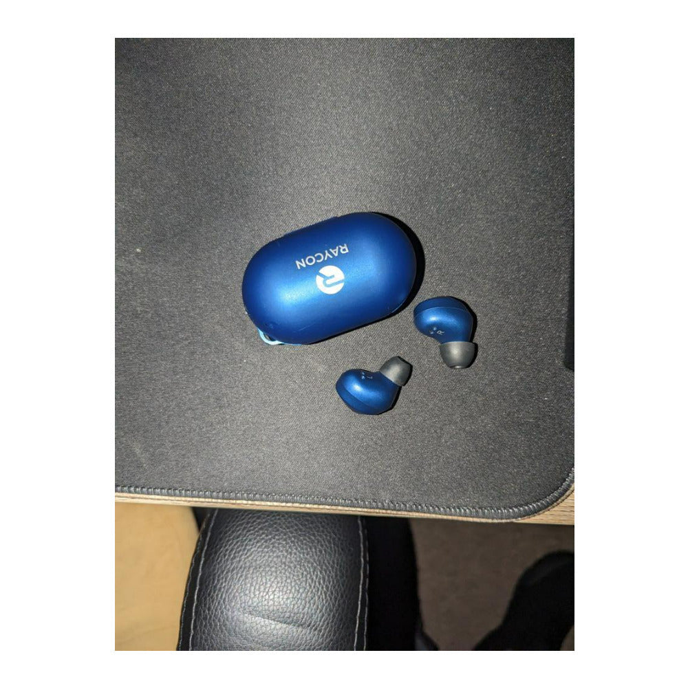 Raycon The Everyday Bluetooth Wireless Compact Earbuds (Electric Blue)