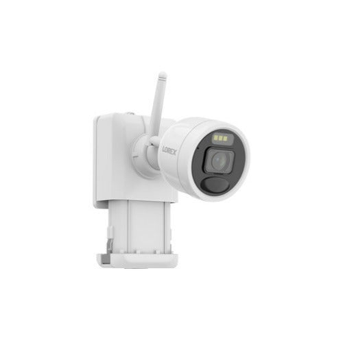 Lorex 2K 8-Channel 32GB NVR System with Four Active Deterrence Outdoor Battery Security Cameras