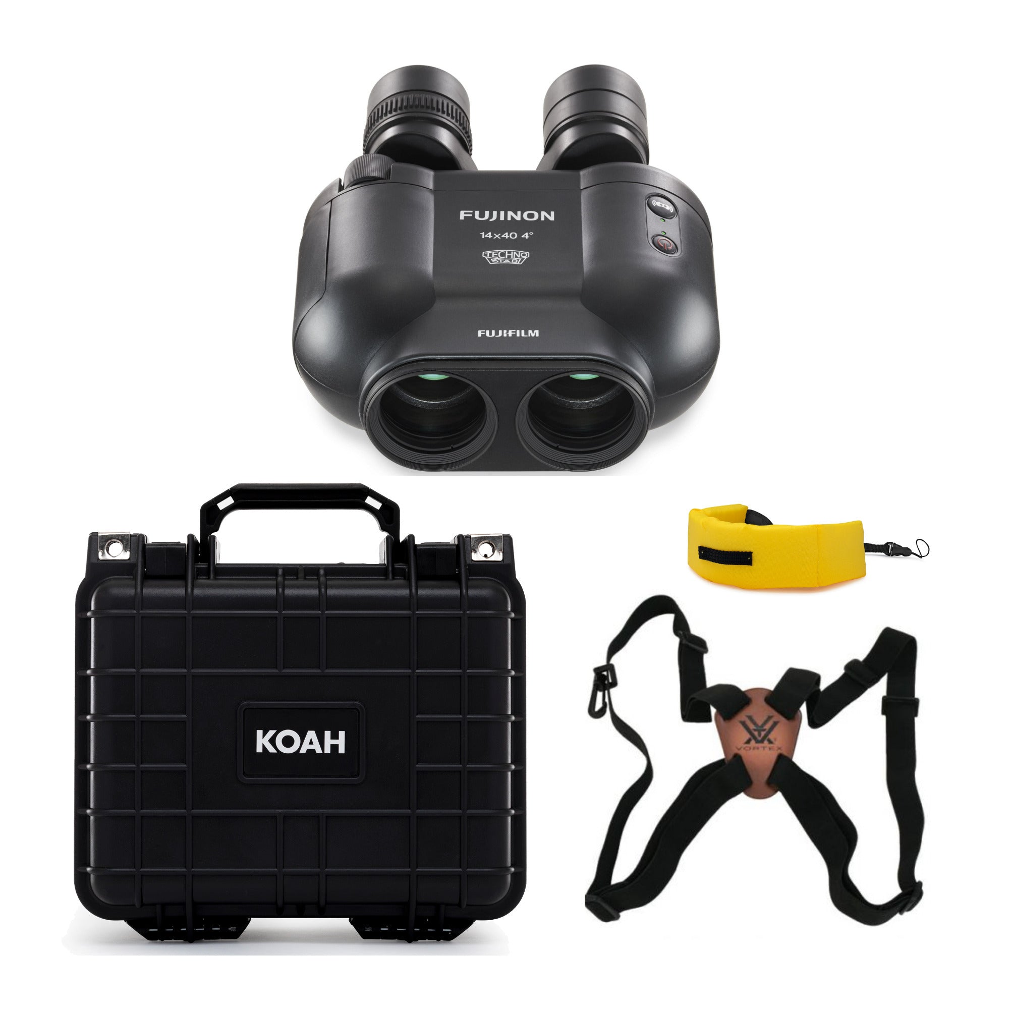Fujifilm TS-X 1440 Techno Binoculars with Strap, Harness Strap and