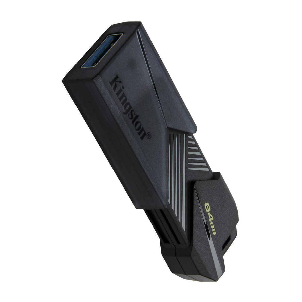Kingston 64GB DataTraveler Exodia Onyx USB 3.2 Flash Drive, Matte Black (5-Pack)