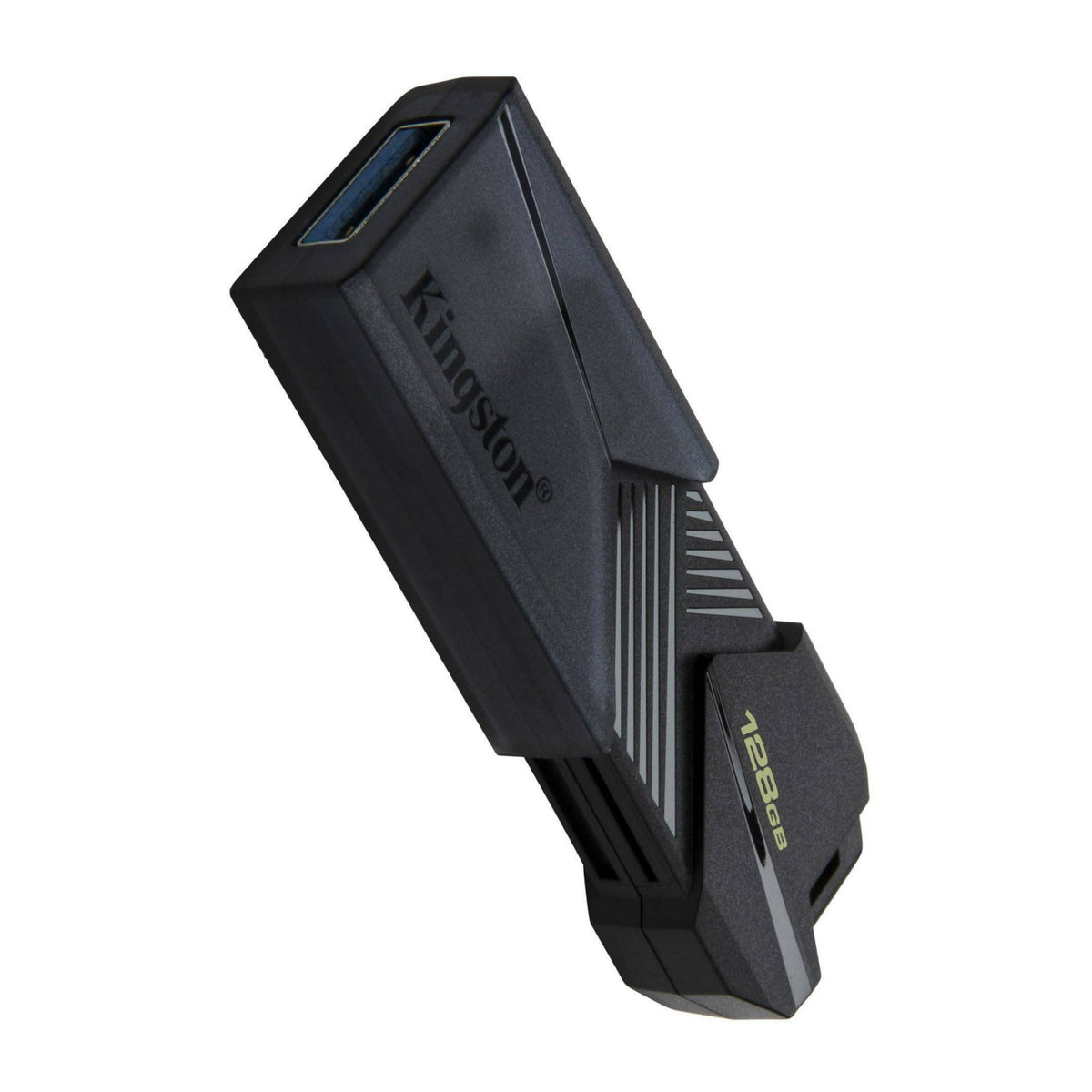 Kingston 128GB DataTraveler Exodia Onyx USB 3.2 Flash Drive (Matte Black) (2-Pack)