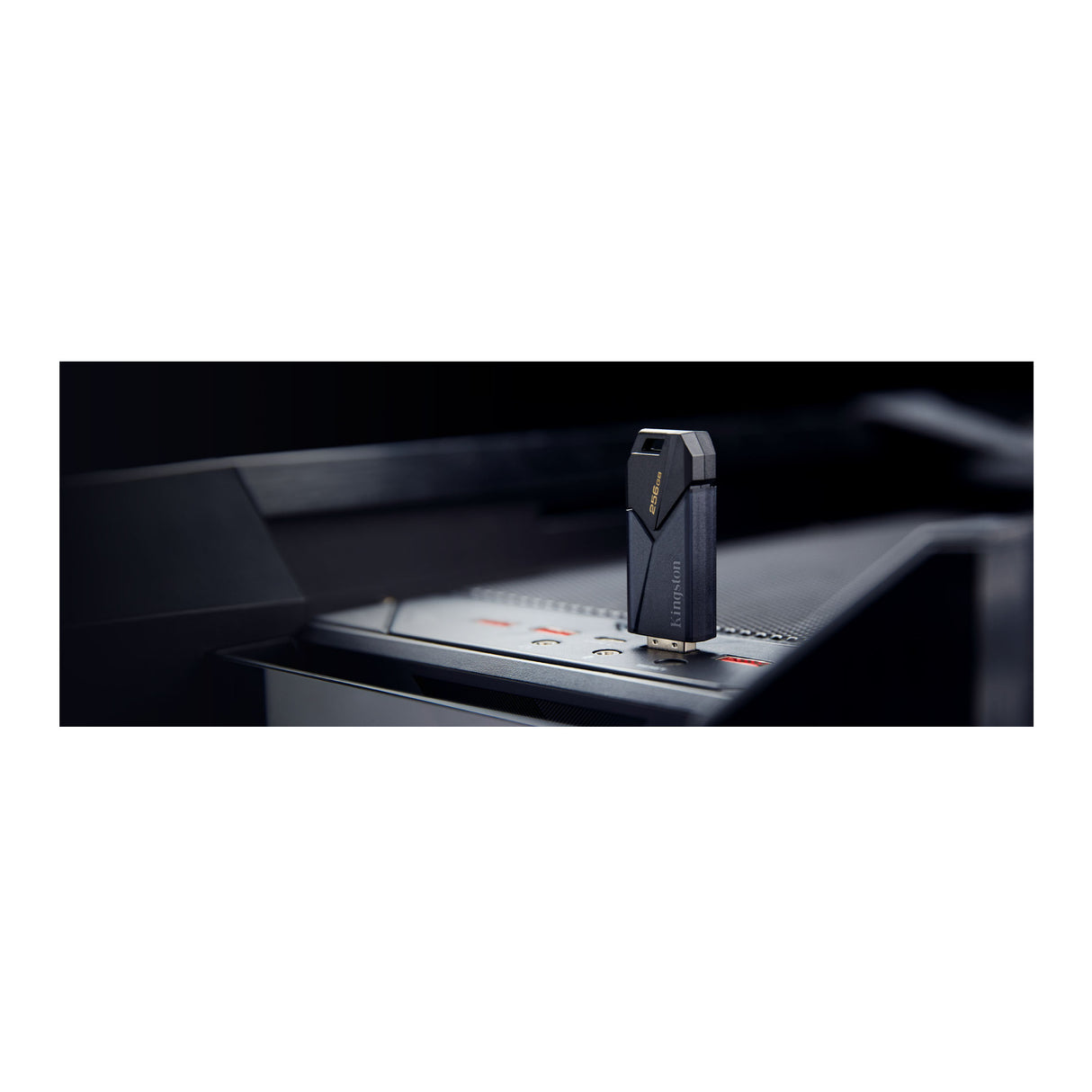 Kingston 256GB DataTraveler Exodia Onyx USB 3.2 Flash Drive (Matte Black) (20-Pack)