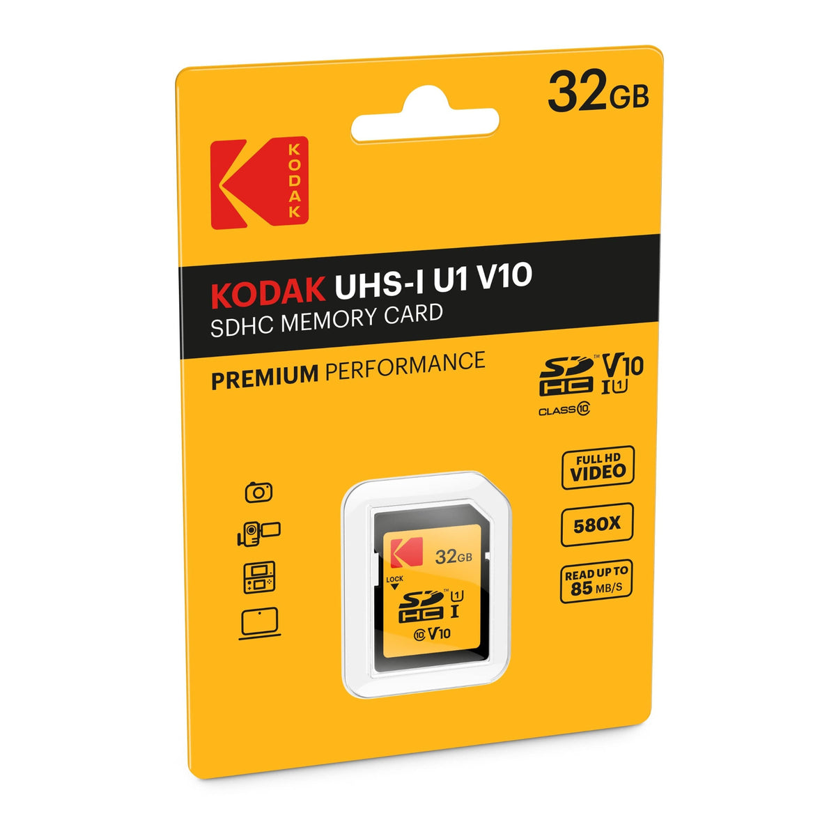 Kodak PIXPRO AZ425 Astro Zoom 20MP Camera with 42x Zoom (White) with 32GB SD