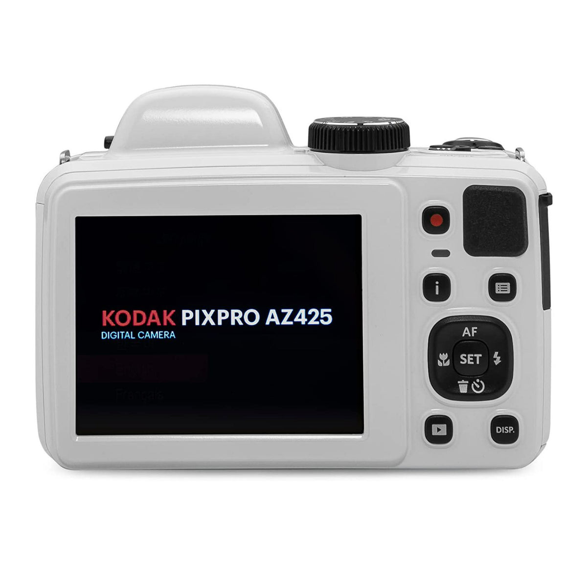 Kodak PIXPRO AZ425 Astro Zoom 20MP Camera with 42x Zoom (White) with 32GB SD