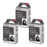 Fujifilm Instax Mini Monochrome Film (10 Exposures, Credit Card-Sized) 3-Pack