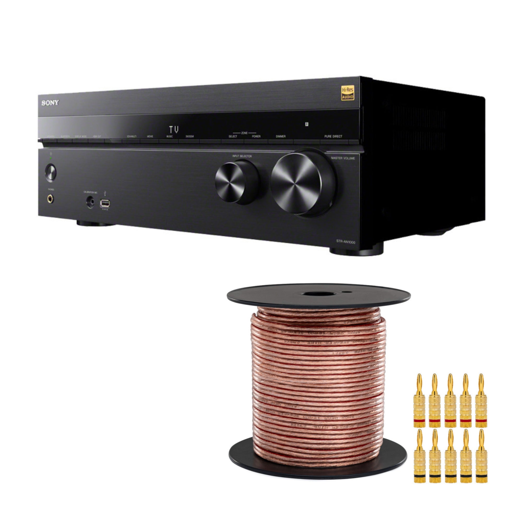 Sony STR-AN1000 7.2 Channel 8K AV Receiver with Dolby Atmos with