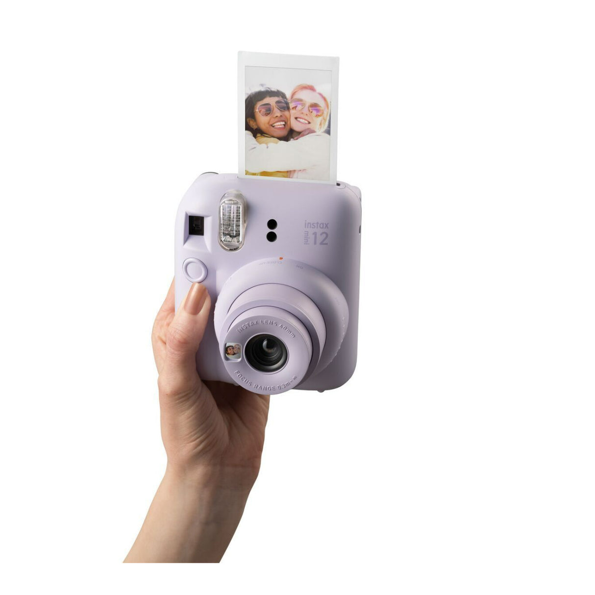 Fujifilm Instax Mini 12 Instant Camera (Lilac Purple) and Instax Film Kit Bundle