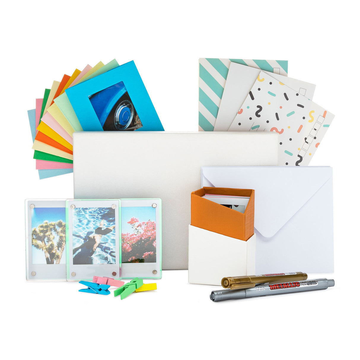 Fujifilm Instax Mini 12 Instant Camera (Pastel Blue) and Instax Film Kit Bundle