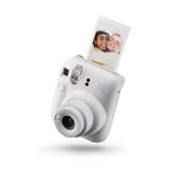 Fujifilm Instax Mini 12 Instant Camera (White Clay) and Instax Film Kit Bundle