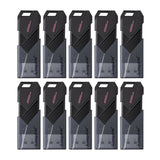 Kingston DataTraveler Exodia Onyx 256GB USB  Flash Drive with Moving Cap (Matte Black) (10-Pack)