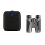 Zeiss Terra ED 10x42 Binoculars (Gray) Bundle with Lens Care Kit
