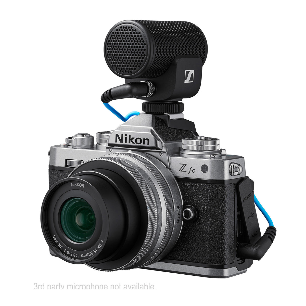 Nikon Z fc DX-format Mirrorless Digital Camera with 16-50mm f/3.5-6.3 VR Lens with Bag Bundle