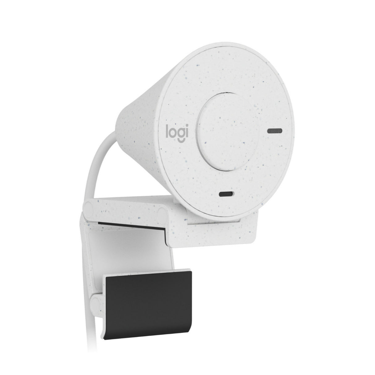 Logitech Brio 300 Off-White Noise-Reducing Mic and 1080P Webcam with Shutter