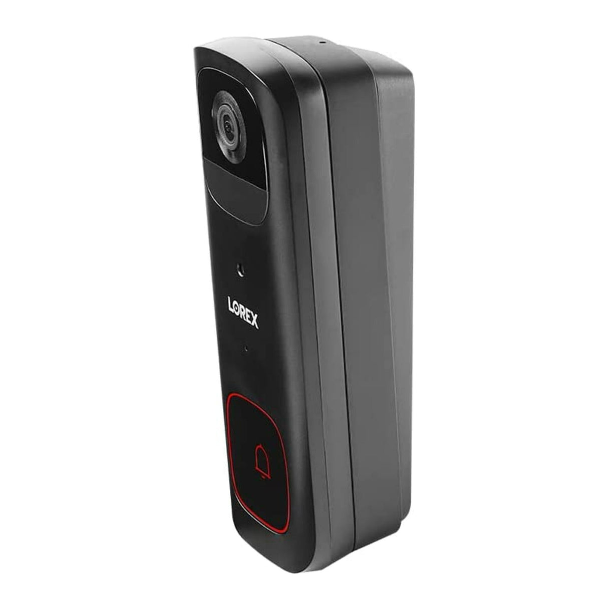 Lorex 2K Battery Video Doorbell with Color Night Vision, Person Detection, and 2-Way Talk (Black)