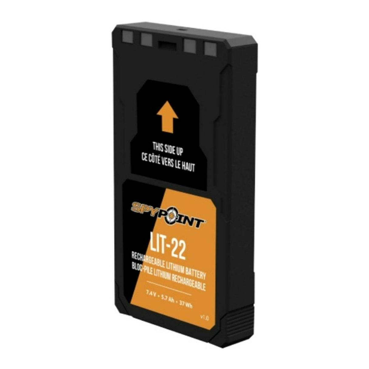 Spypoint Lit-22 Rechargeable 7.4 V and 5.4 AH Lithium Affordable Battery Pack