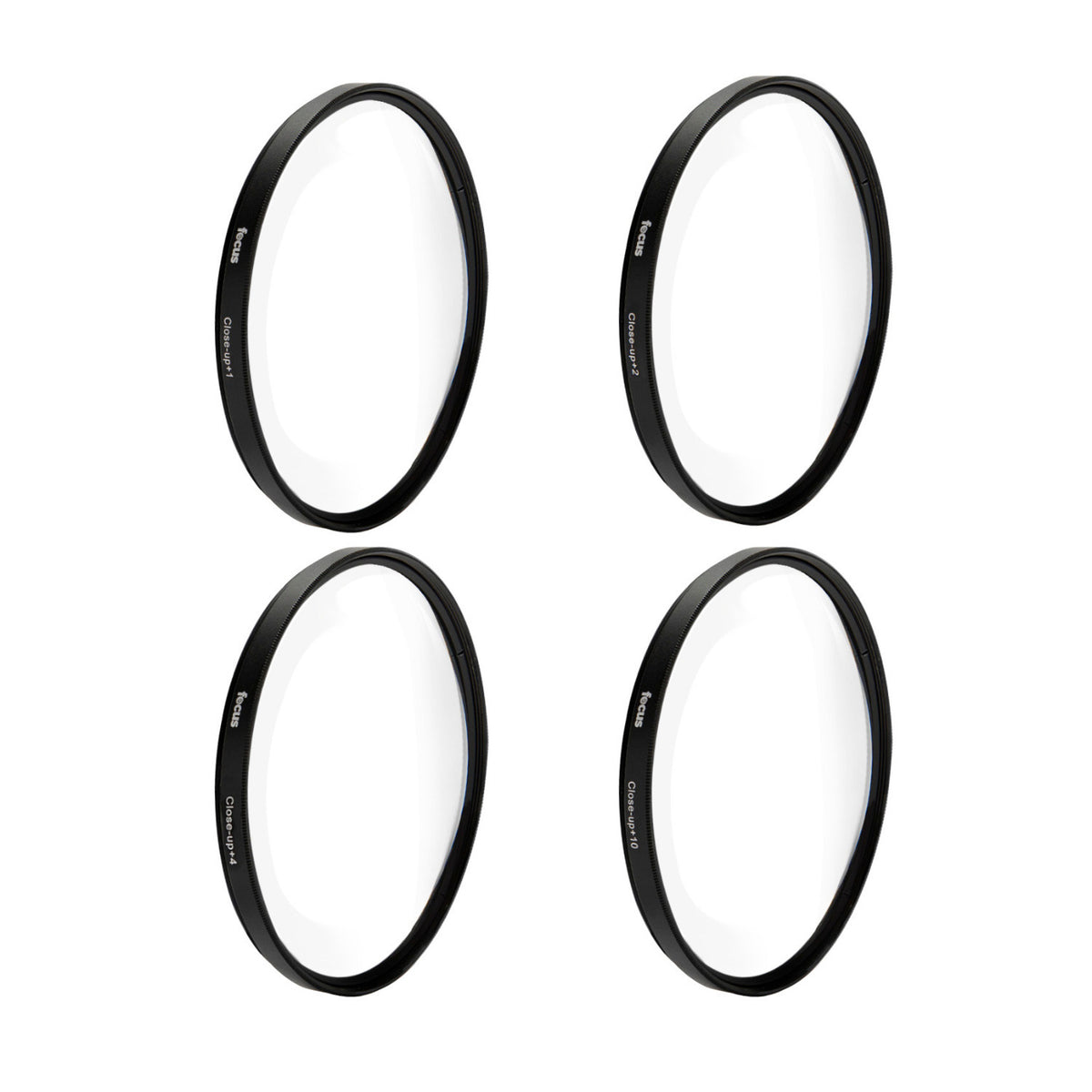 Focus Camera 40.5mm Close Up Lens Filter Set +1 +2 +4 +10