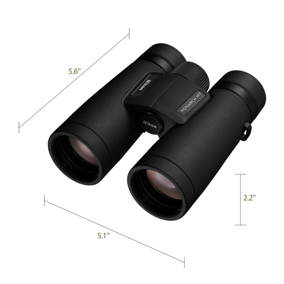 Nikon Monarch M7 8x42 Binoculars with Hat and Accessory Bundle