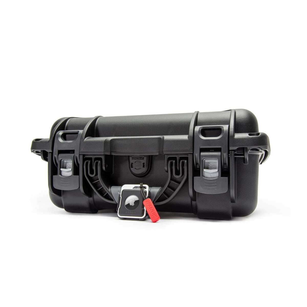 Nanuk 935 Waterproof Hard Case with Wheels and Padded Divider (Black) with Airtag Holder