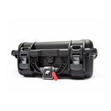 Nanuk 935 Waterproof Hard Case with Wheels and Padded Divider (Black) with Airtag Holder